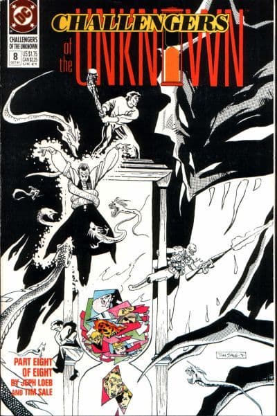Challengers of the Unknown #8 cover