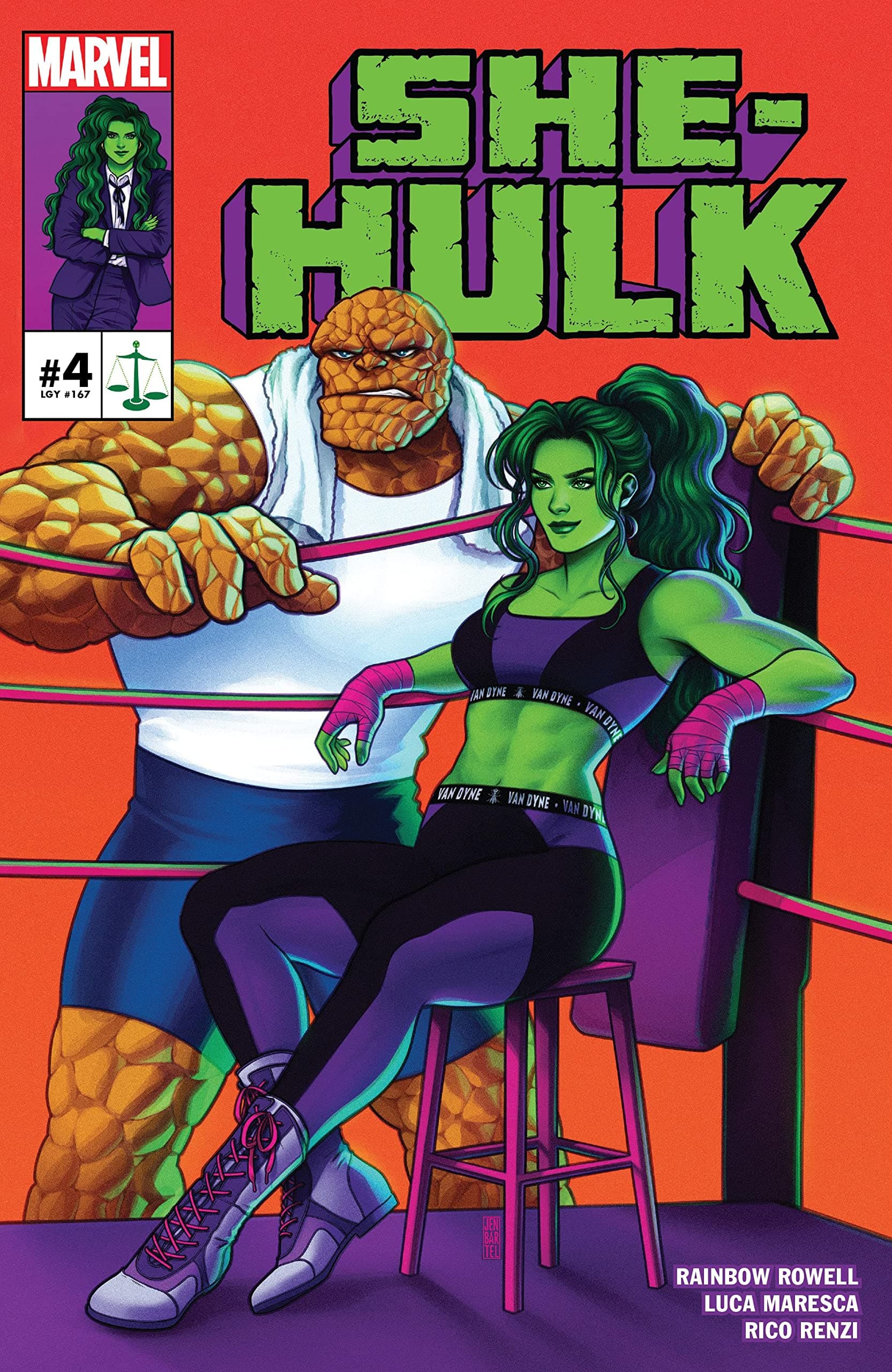 She-Hulk #4 cover