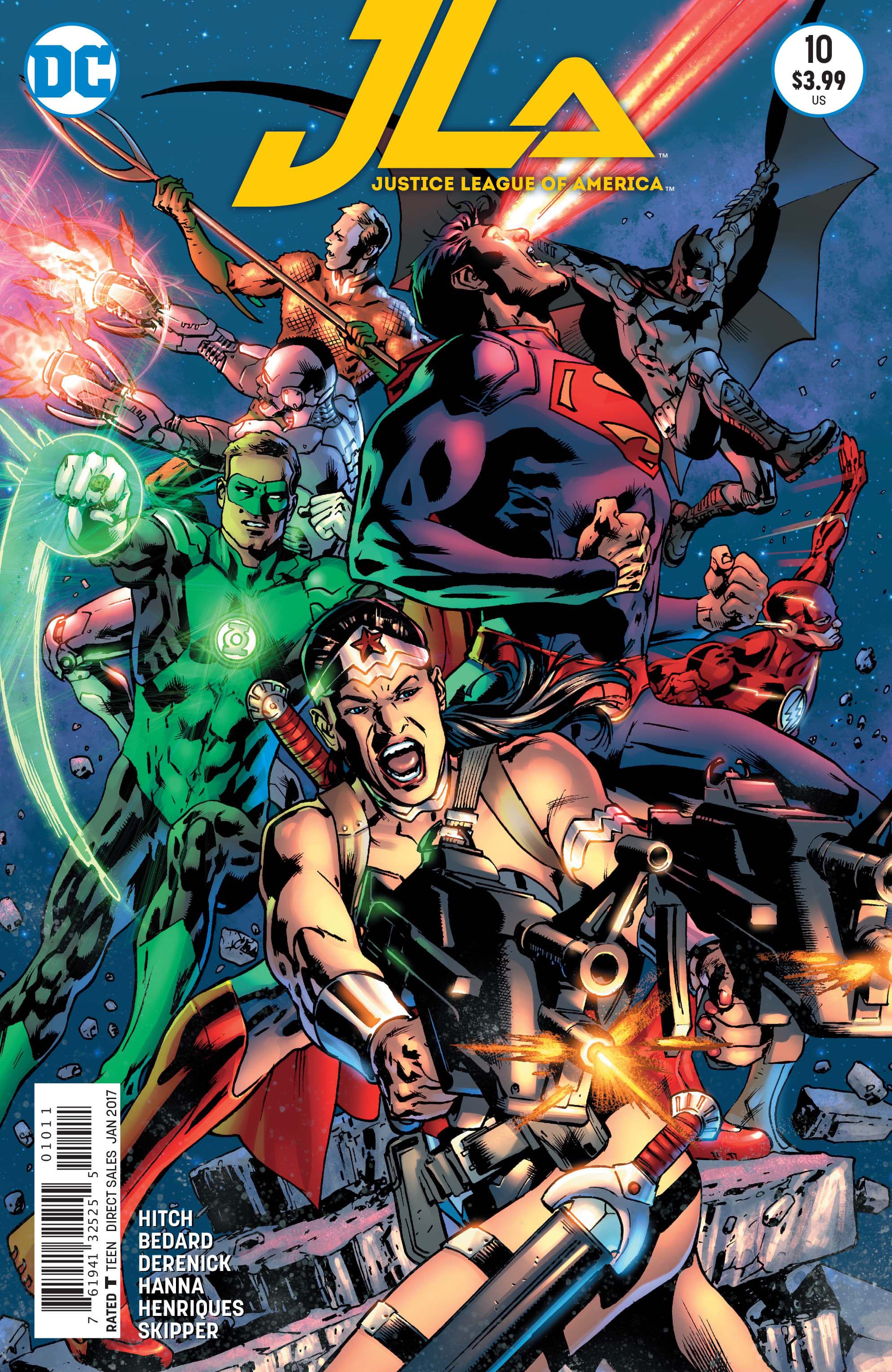 Justice League of America #10 cover