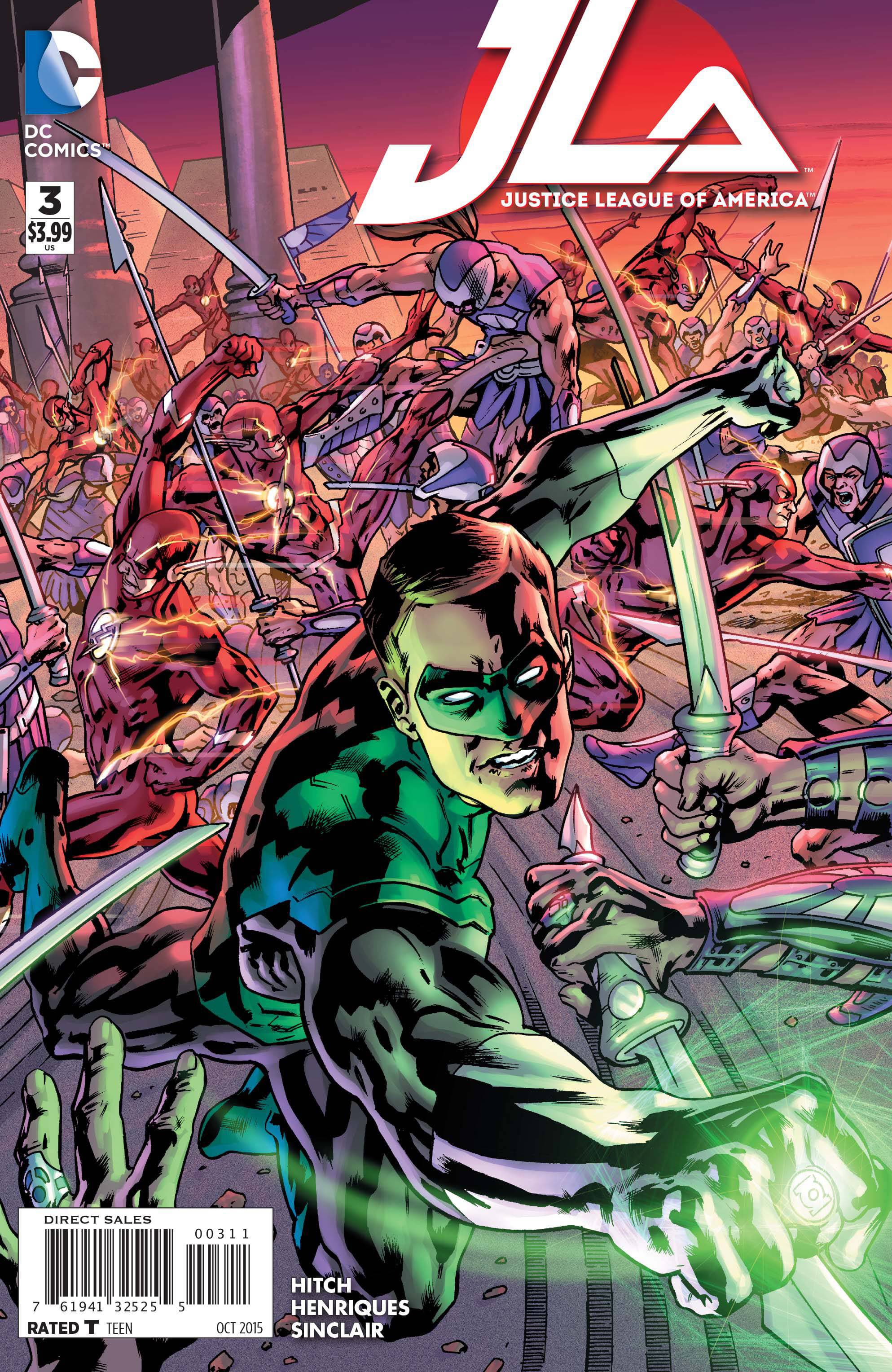 Justice League of America #3 cover