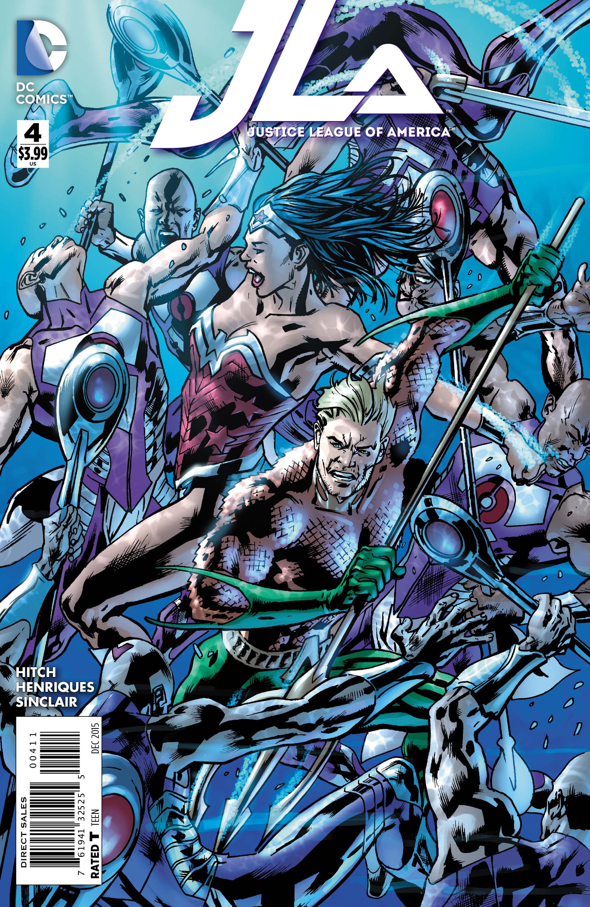 Justice League of America #4 cover
