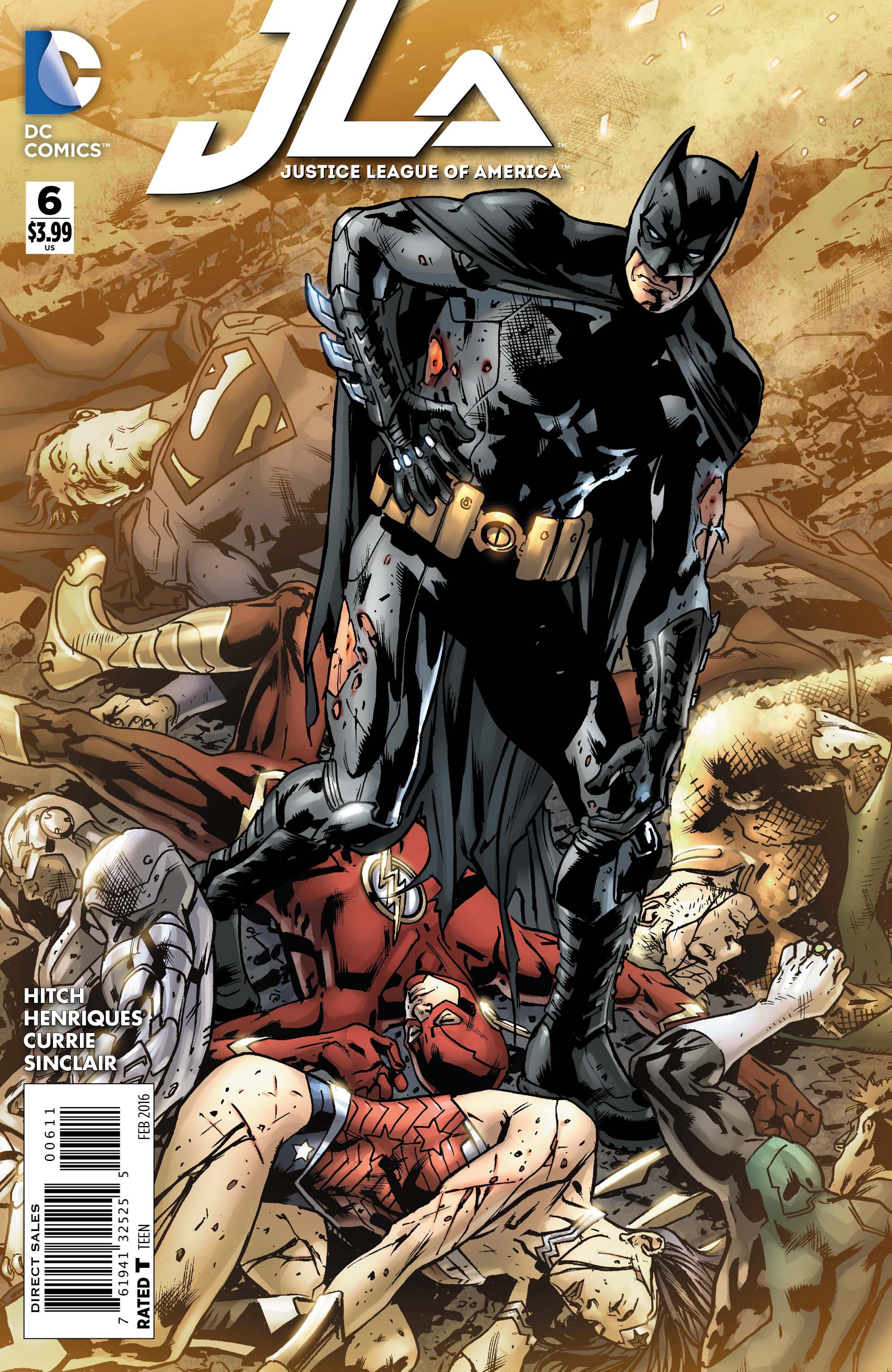 Justice League of America #6 cover