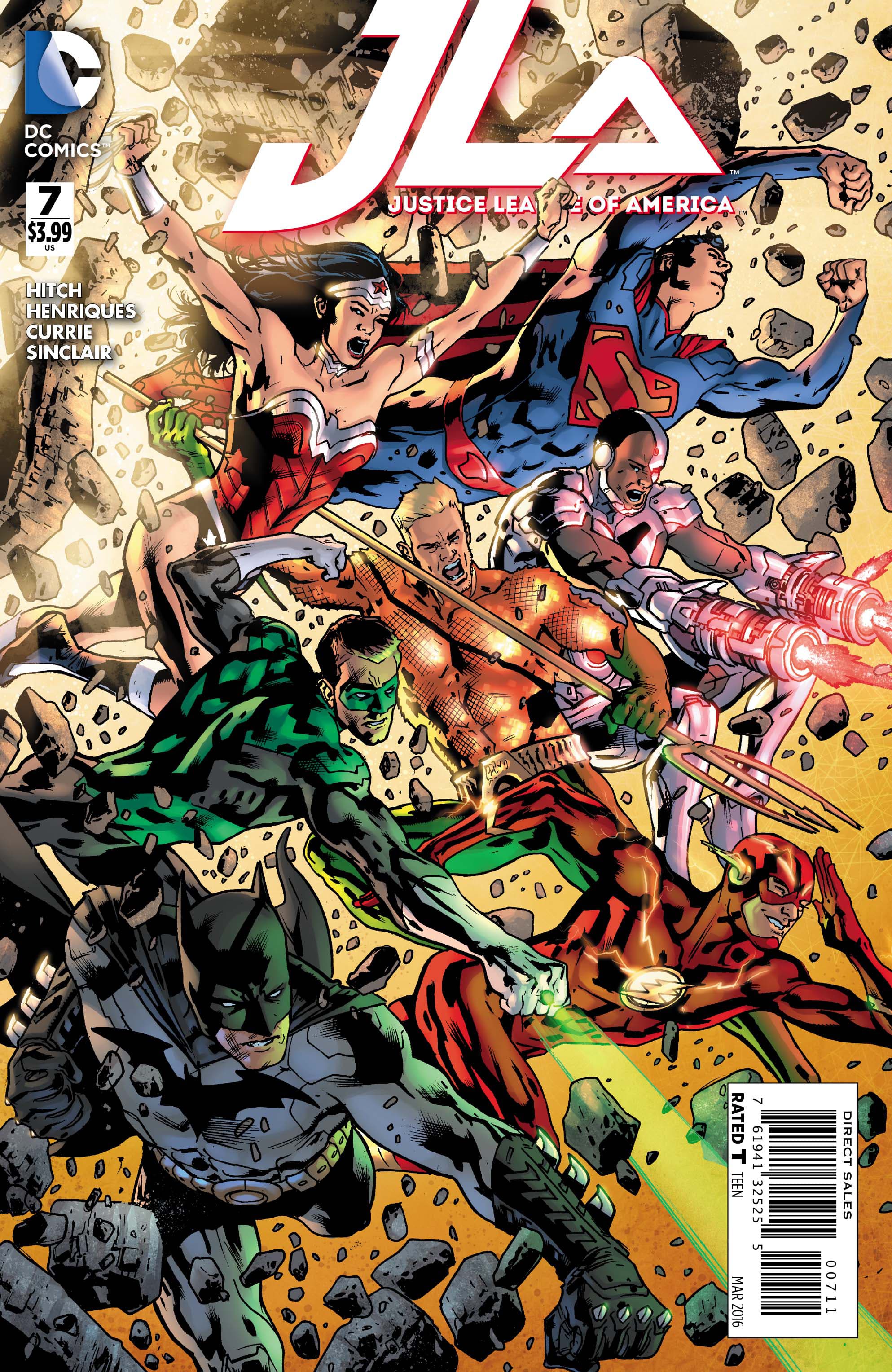 Justice League of America #7 cover