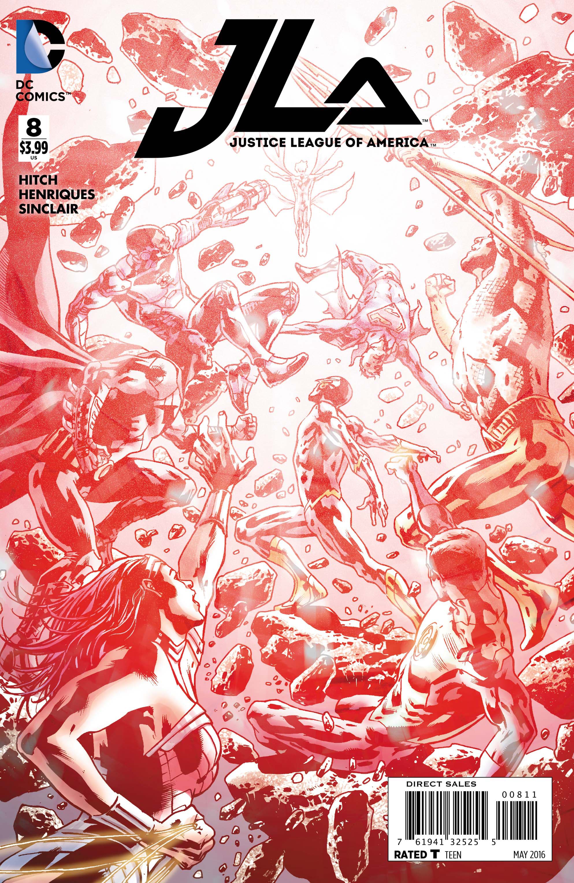 Justice League of America #8 cover