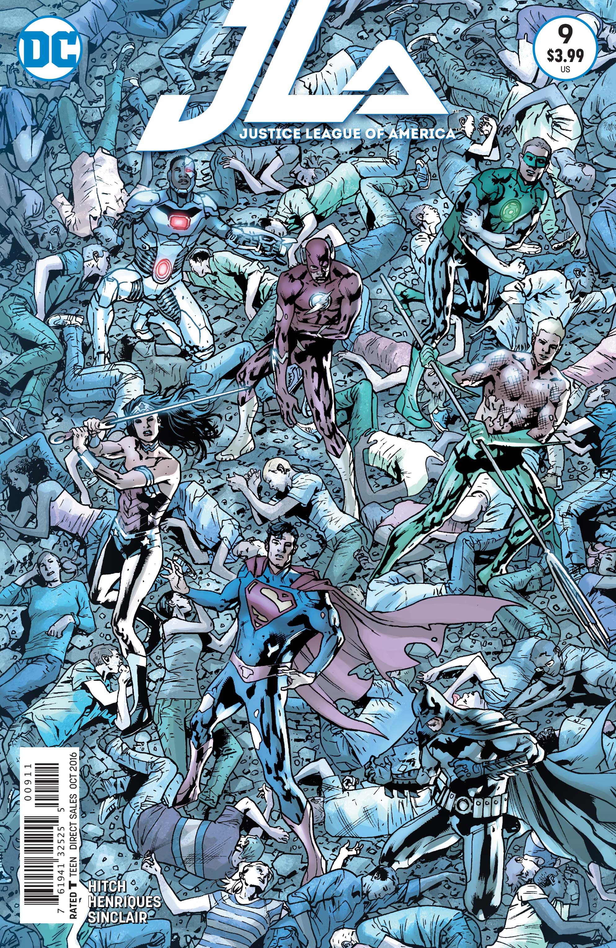 Justice League of America #9 cover