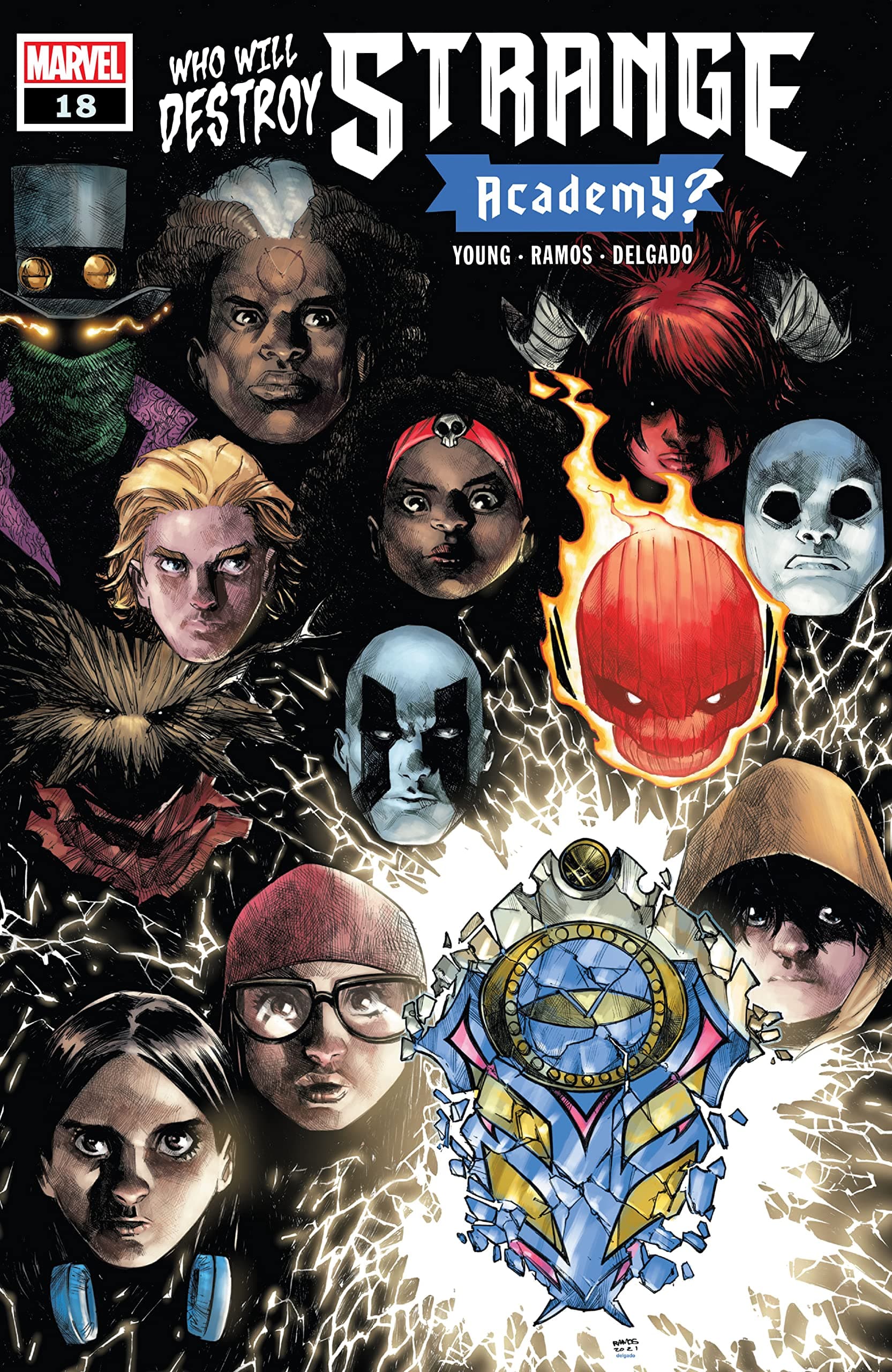 Strange Academy #18 cover