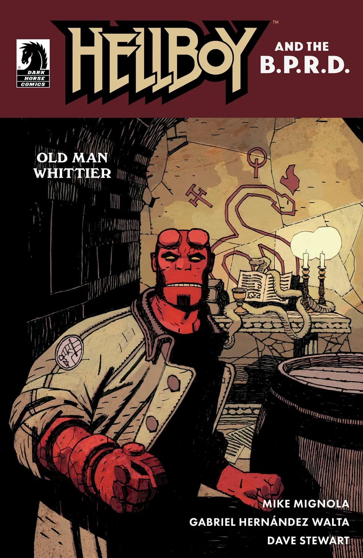 Hellboy and the B.P.R.D.: Old Man Whittier #1 cover