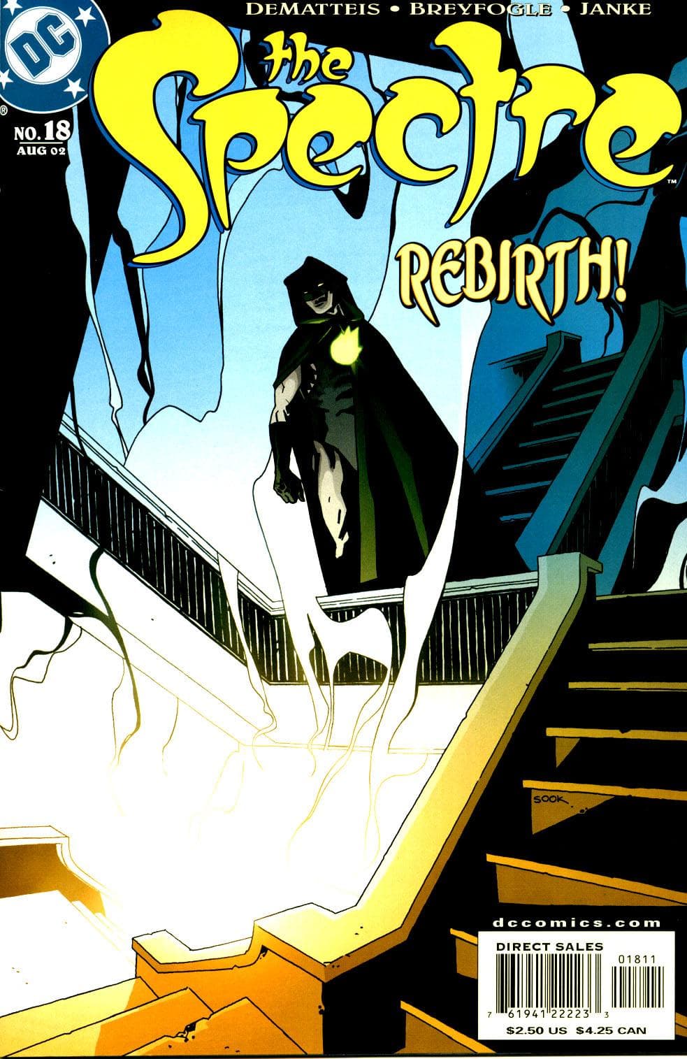 The Spectre #18 cover