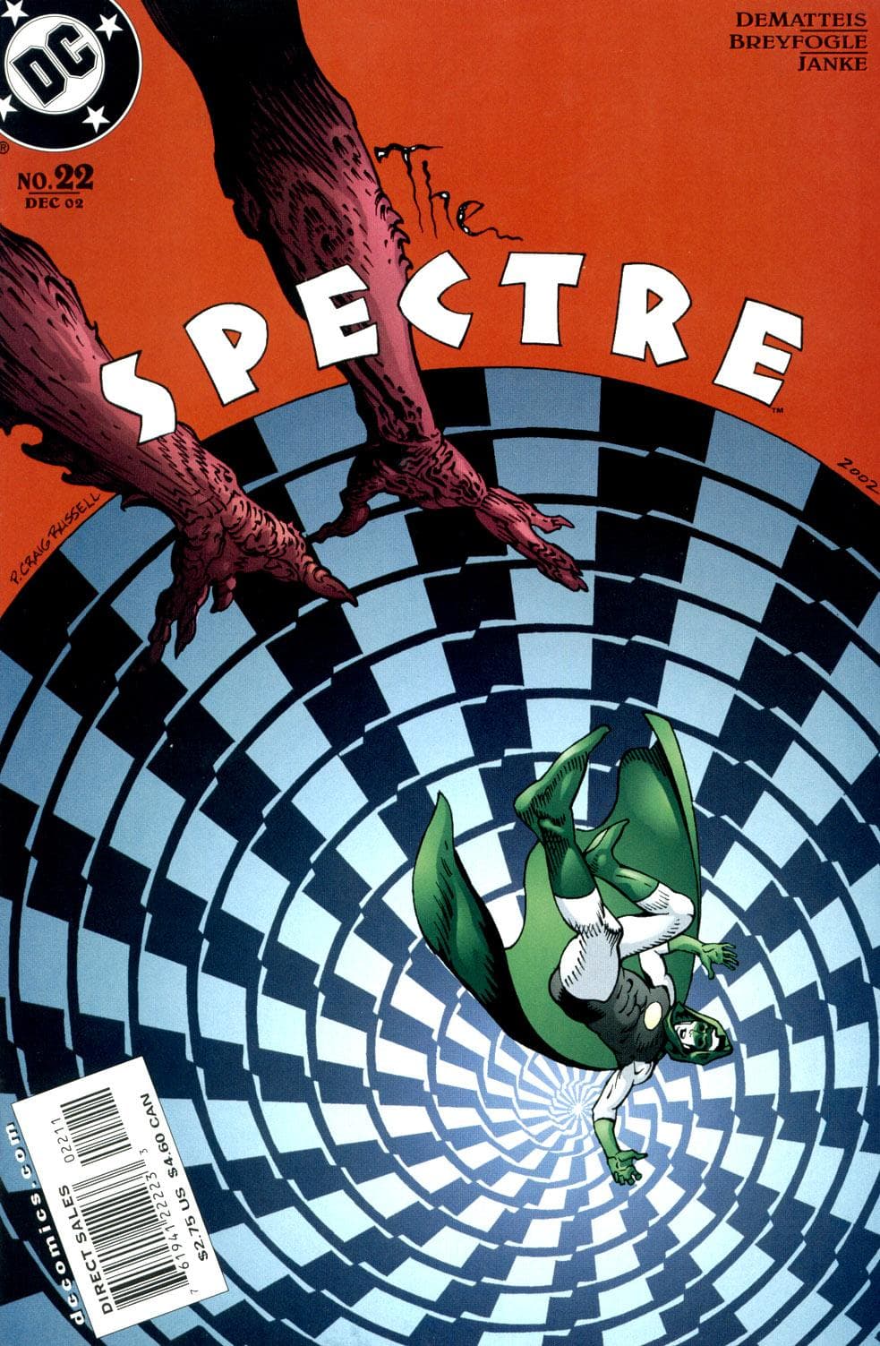 The Spectre #22 cover