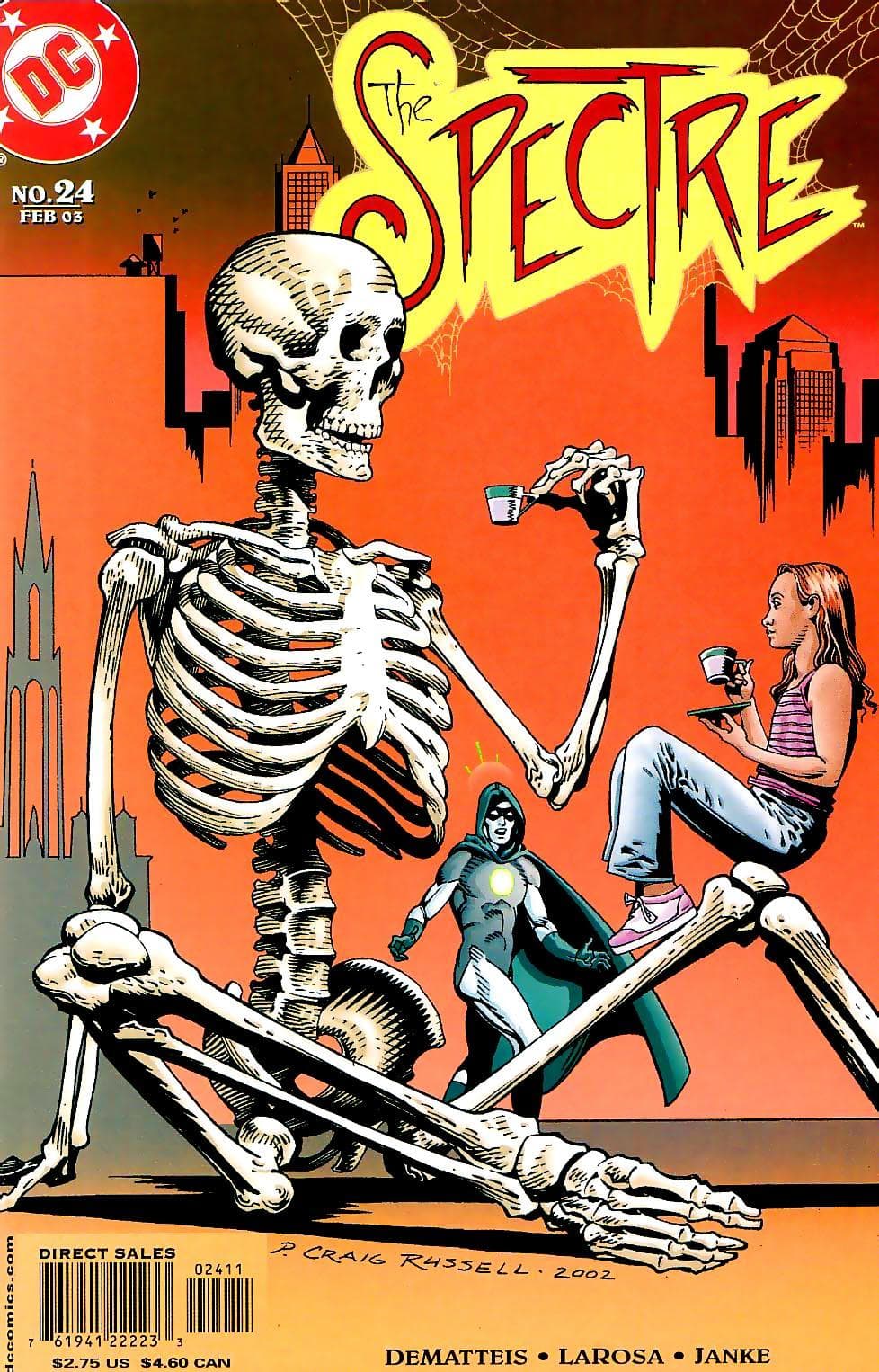 The Spectre #24 cover