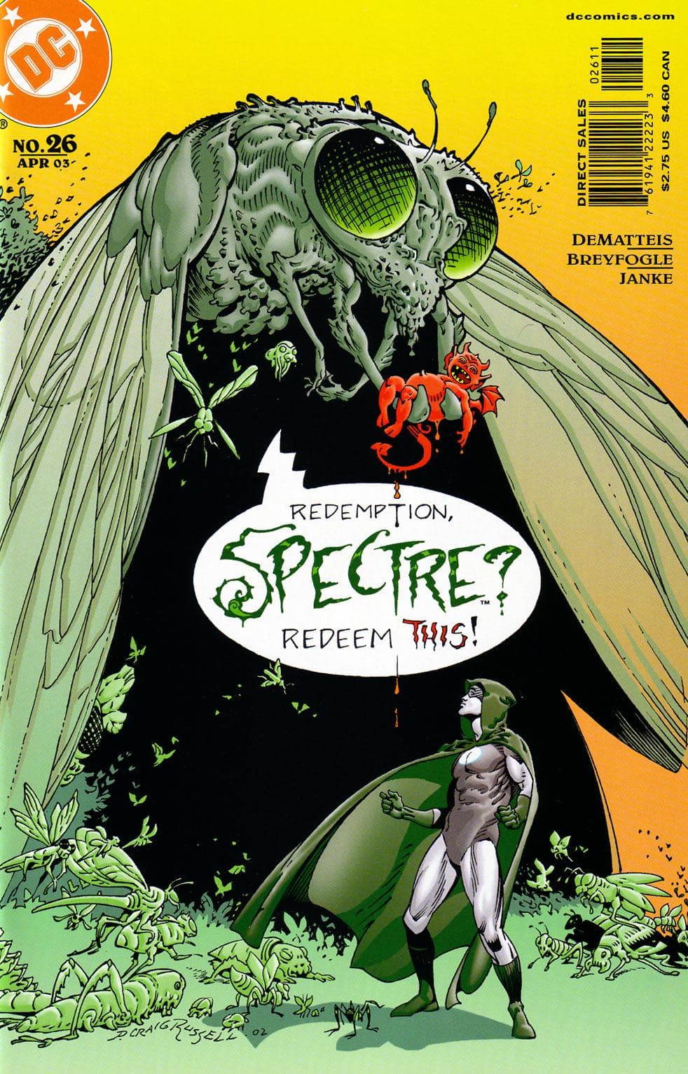The Spectre #26 cover