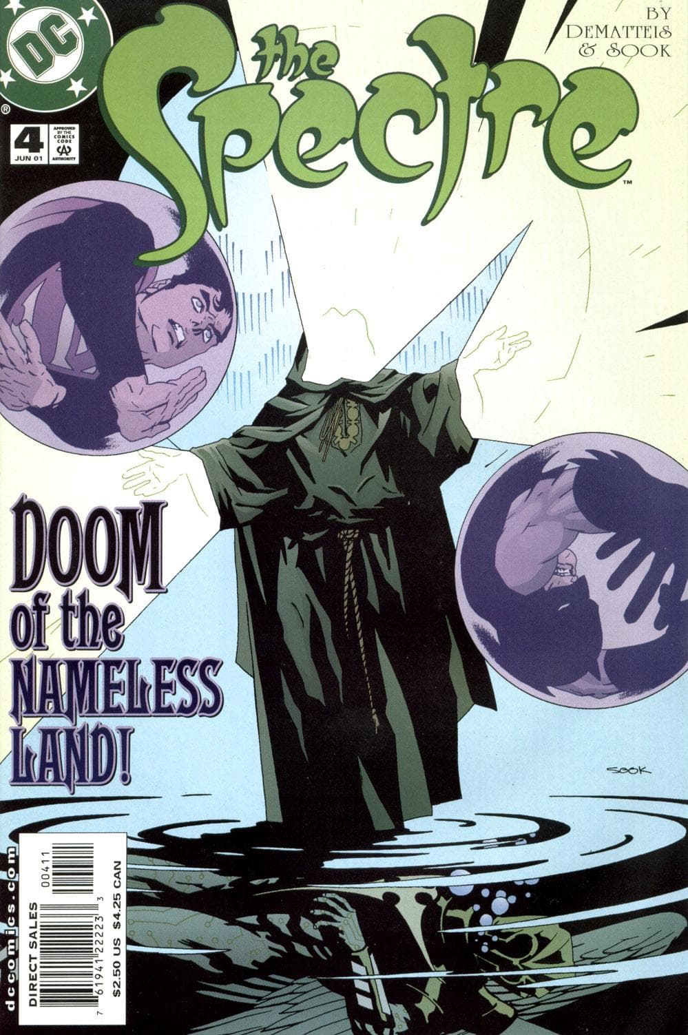 The Spectre #4 cover