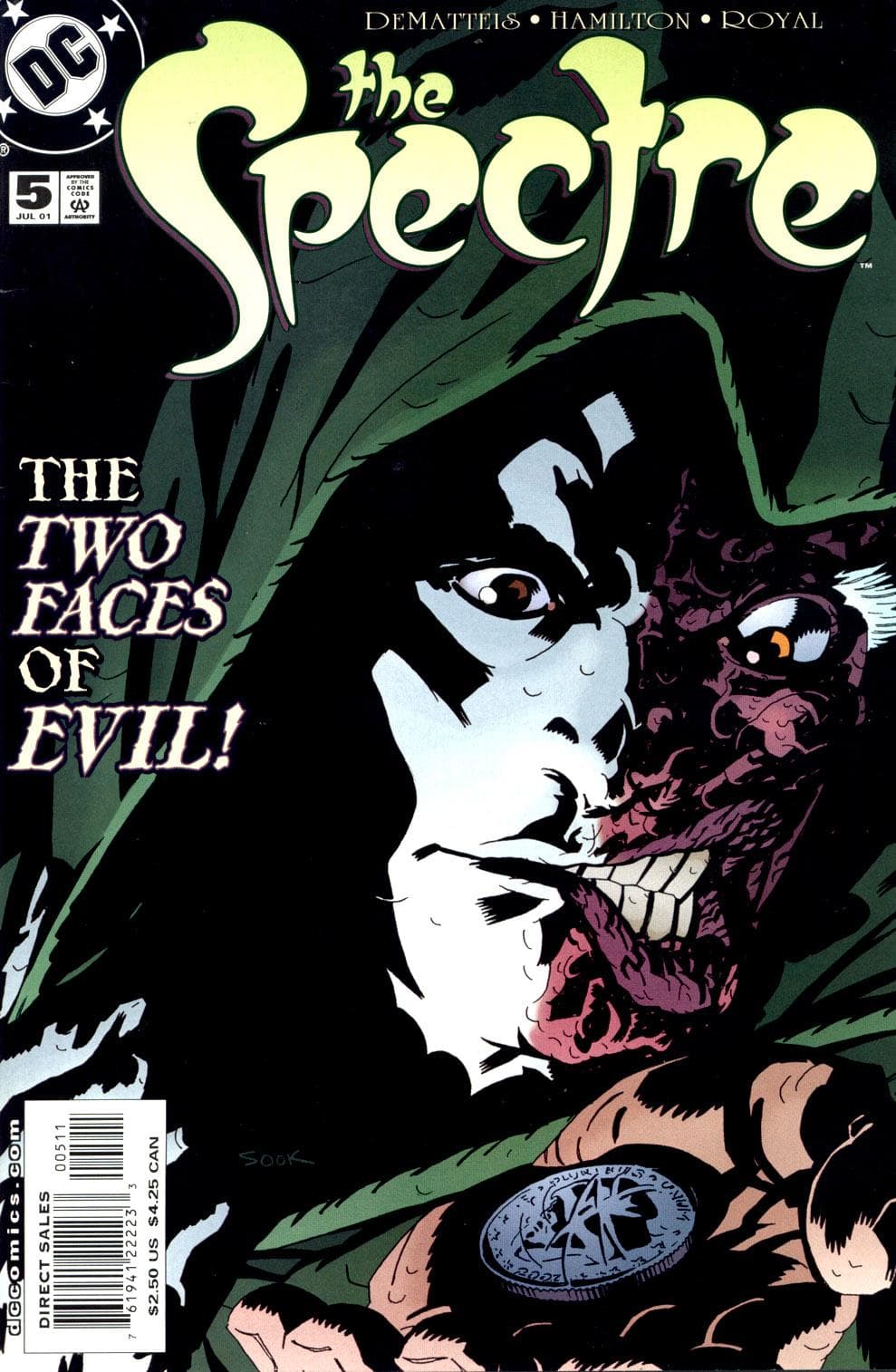 The Spectre #5 cover