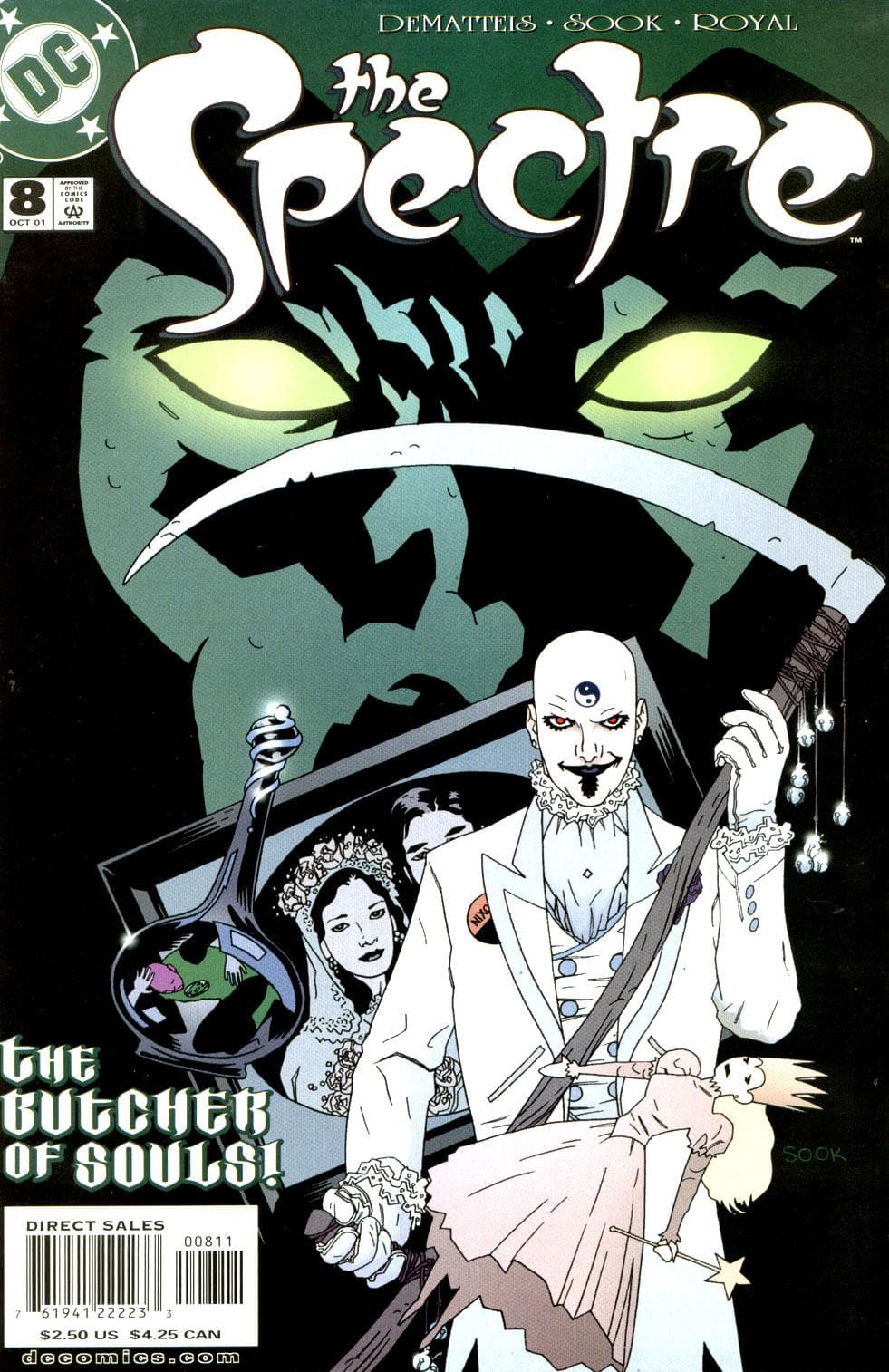 The Spectre #8 cover