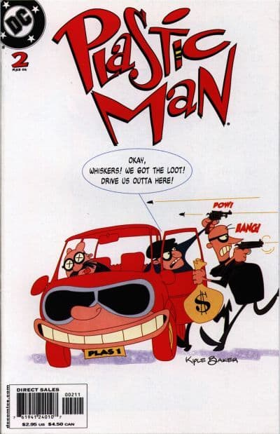 Plastic Man #2 cover