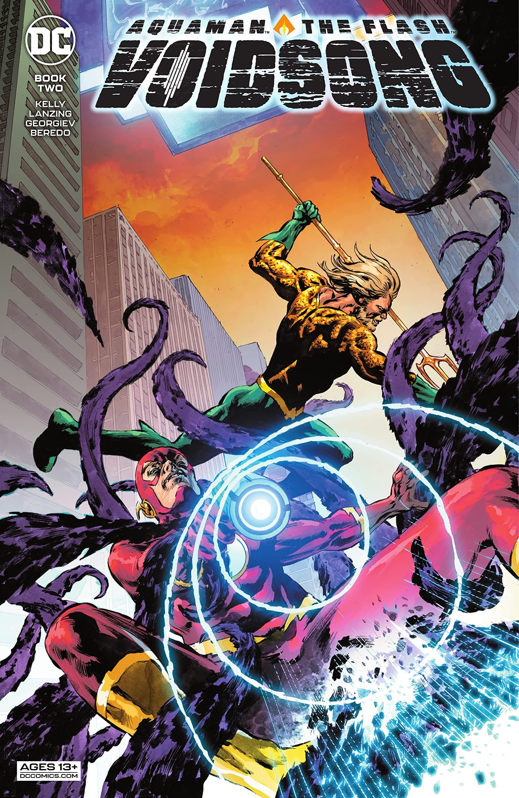 Aquaman & The Flash: Voidsong #2 cover