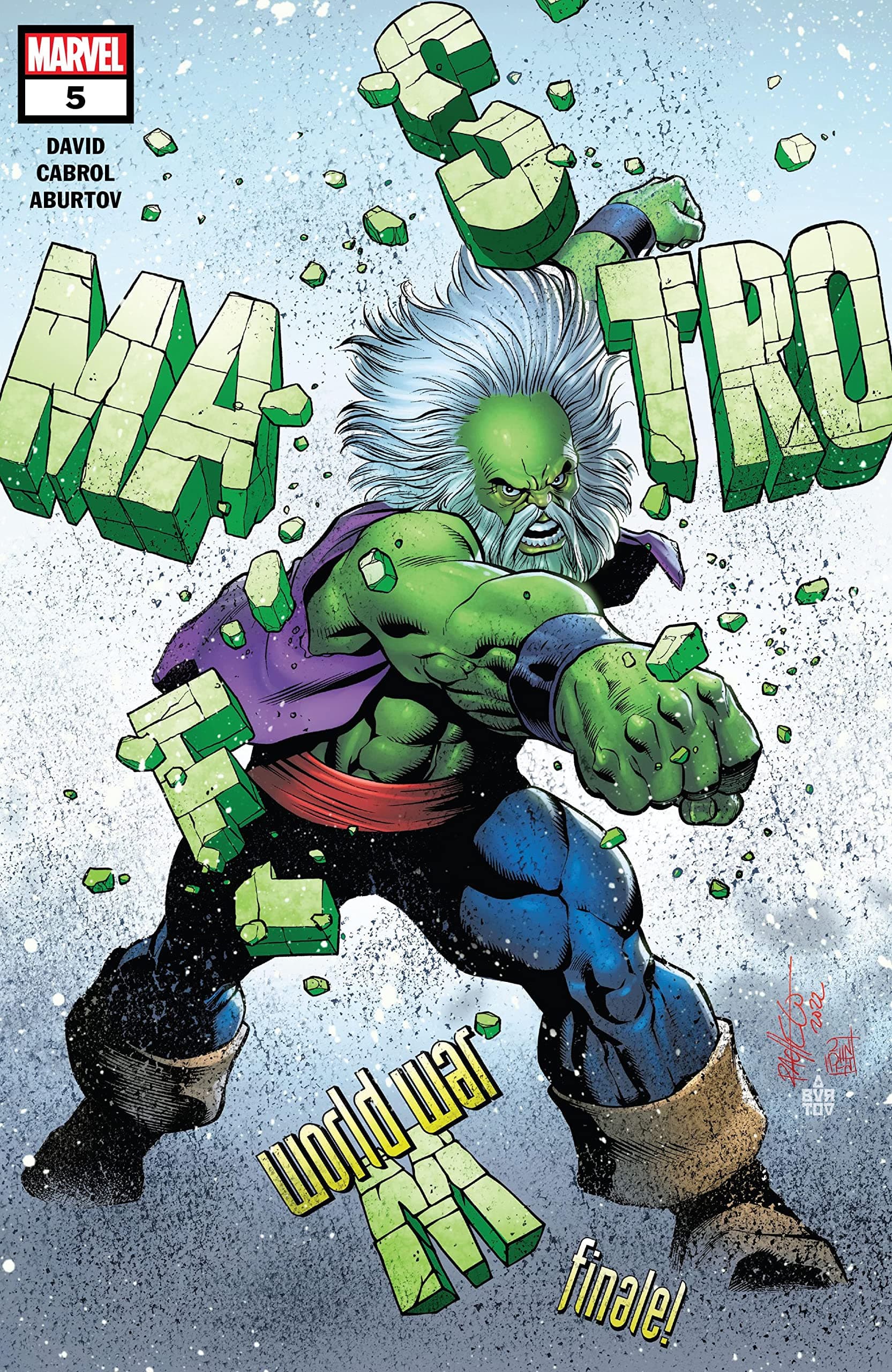 Maestro: World War M #5 cover