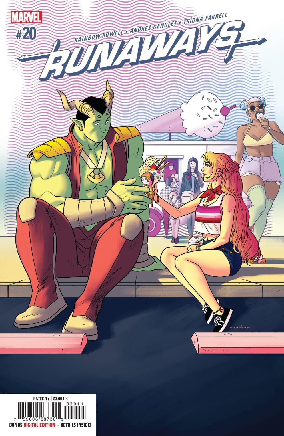 Runaways #20 cover