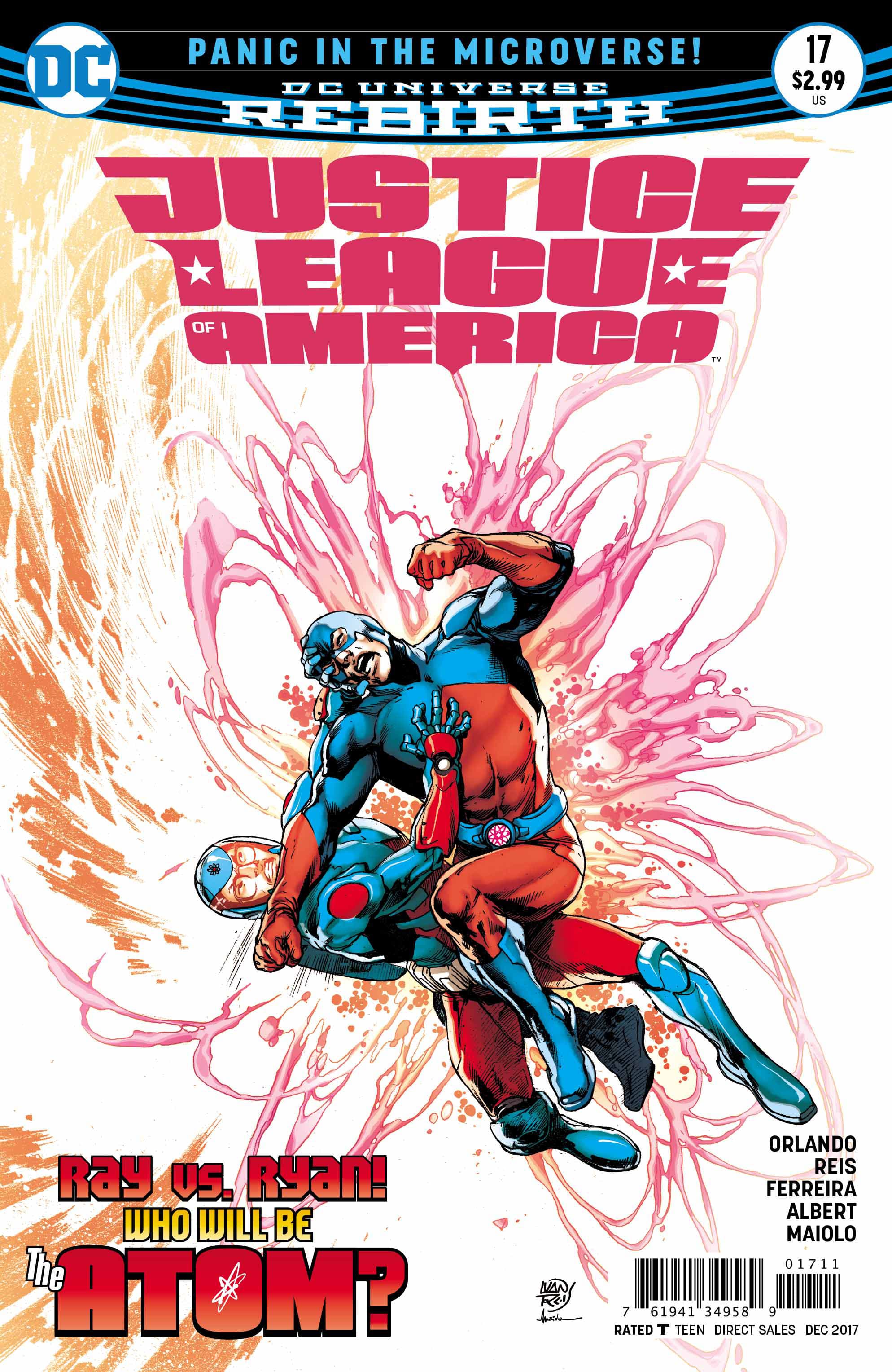 Justice League of America #17 cover