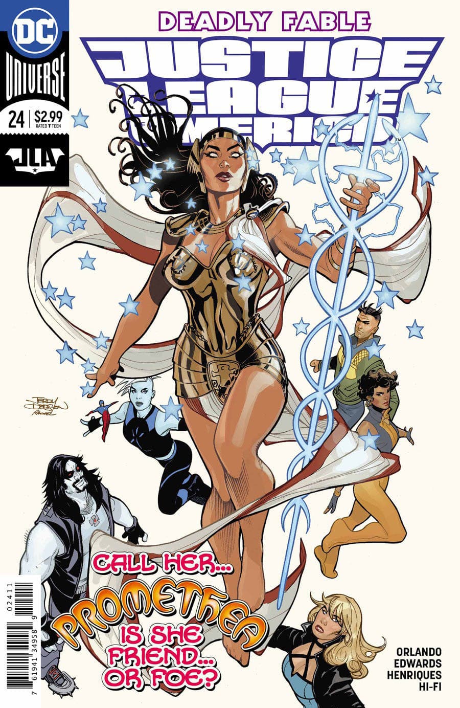 Justice League of America #24 cover