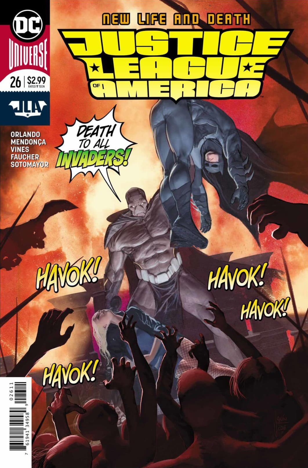Justice League of America #26 cover