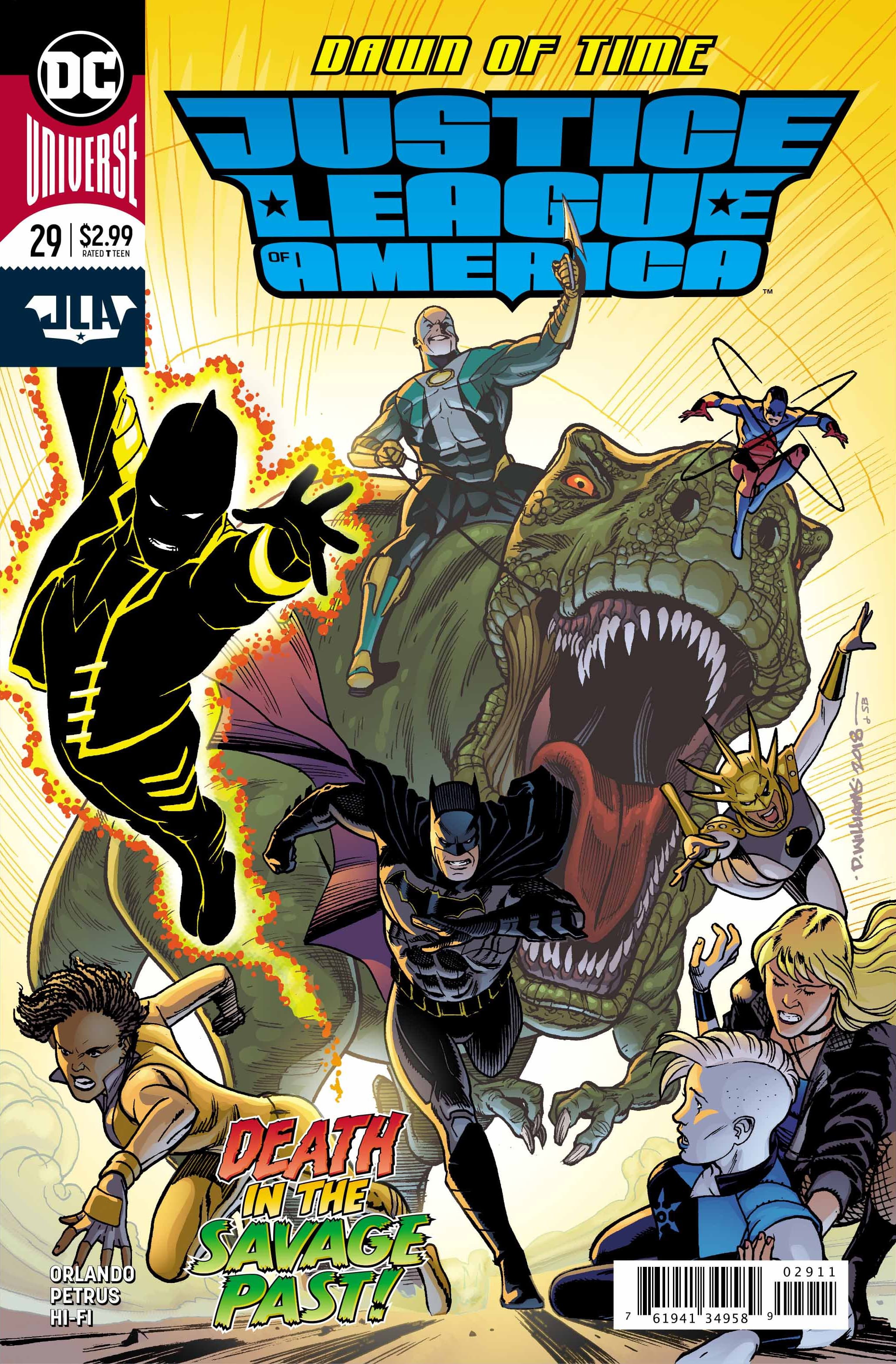 Justice League of America #29 cover