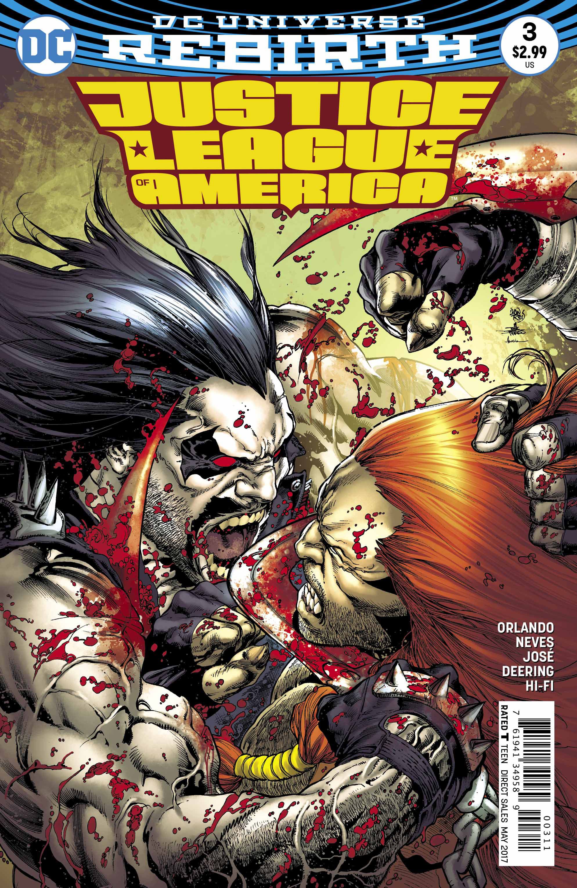 Justice League of America #3 cover