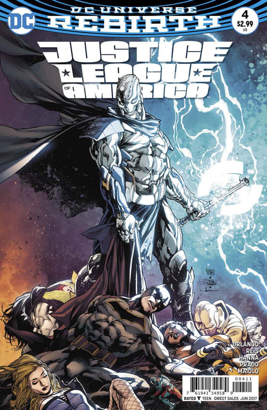 Justice League of America #4 cover