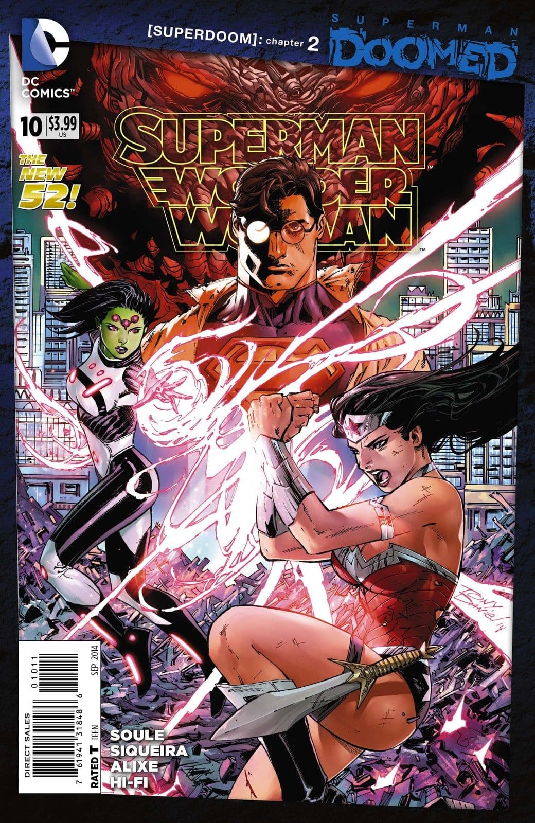 Superman/Wonder Woman #10 cover
