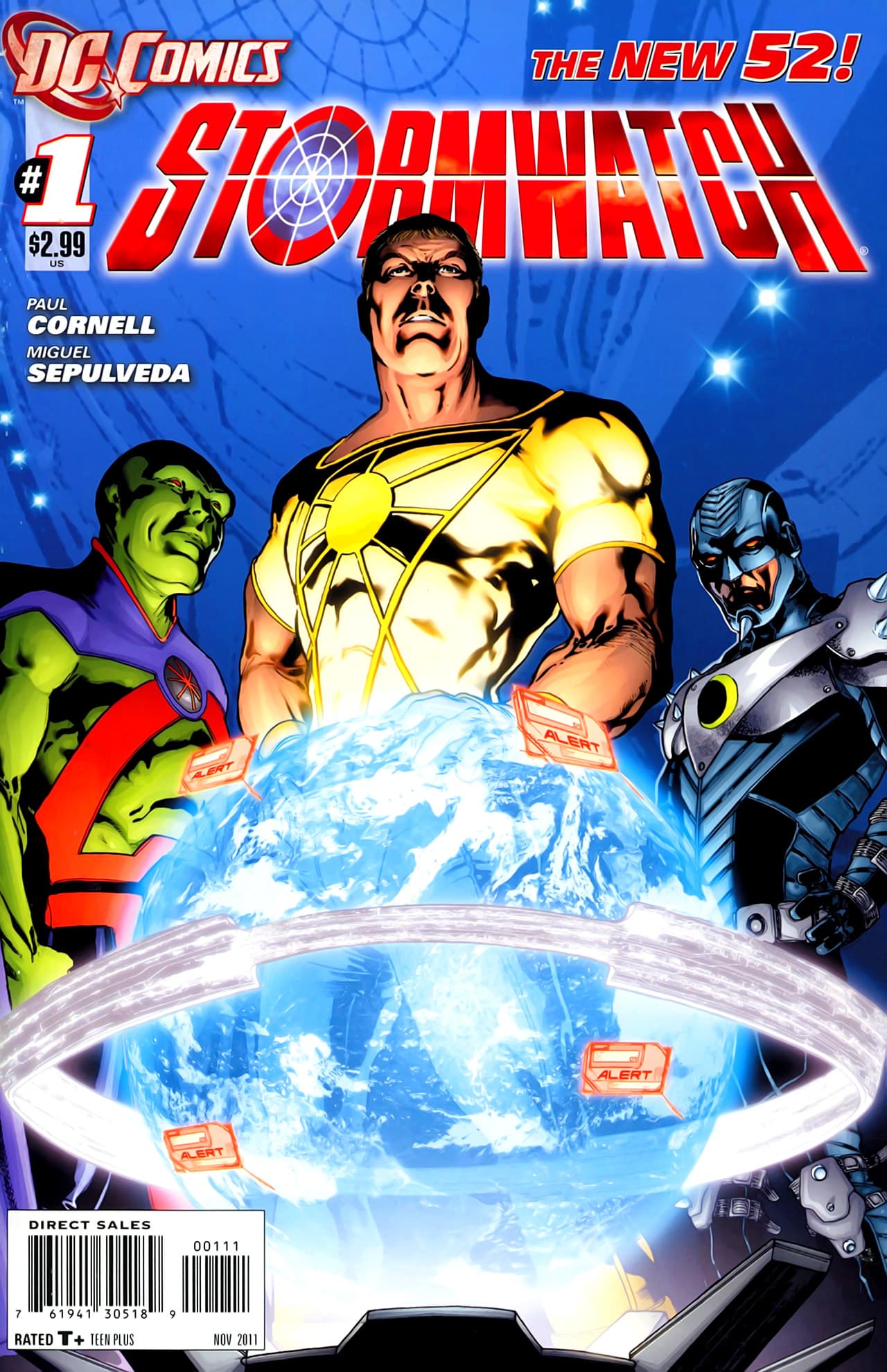 Stormwatch cover — © DC Comics