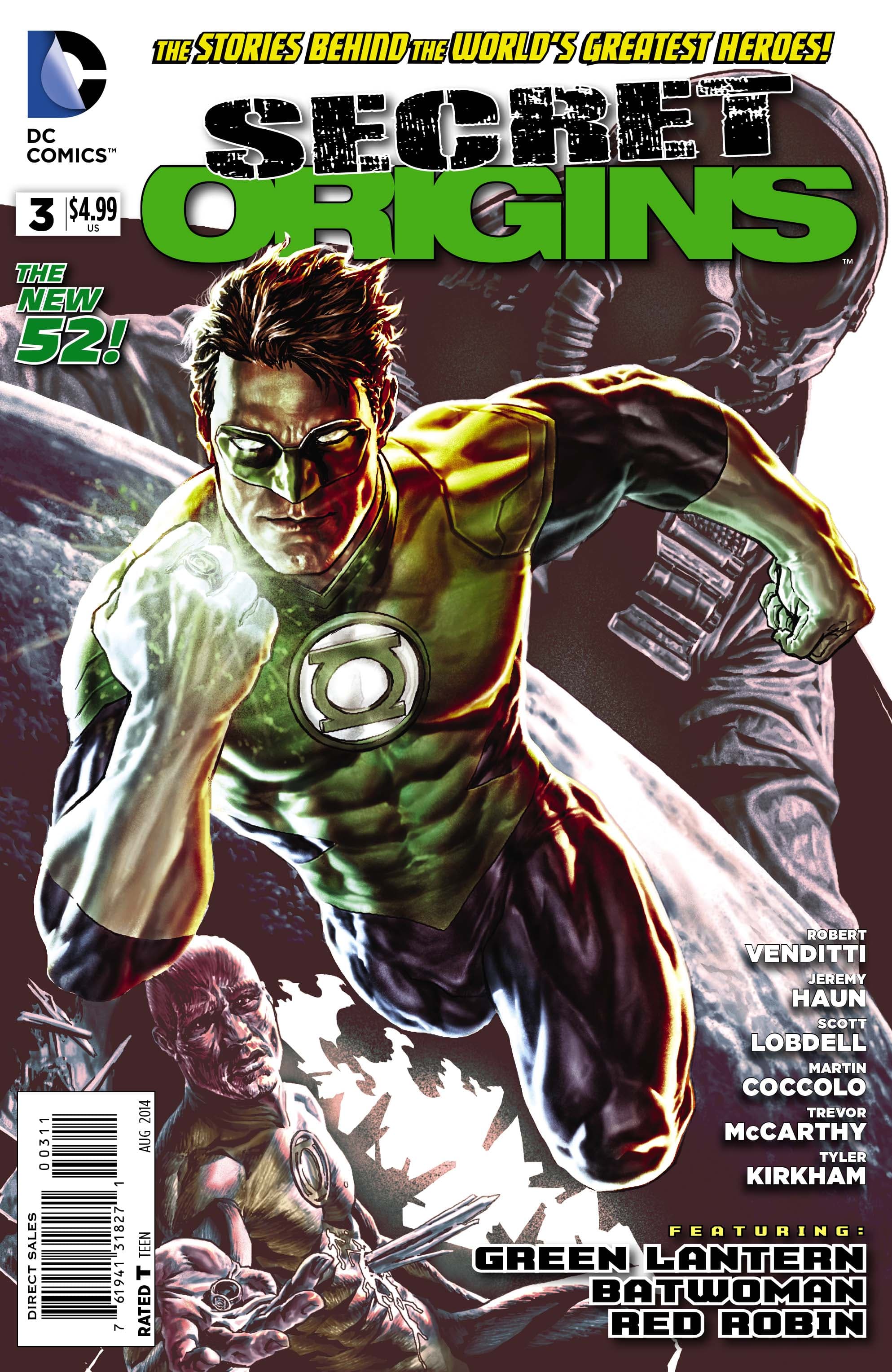 Secret Origins #3 cover