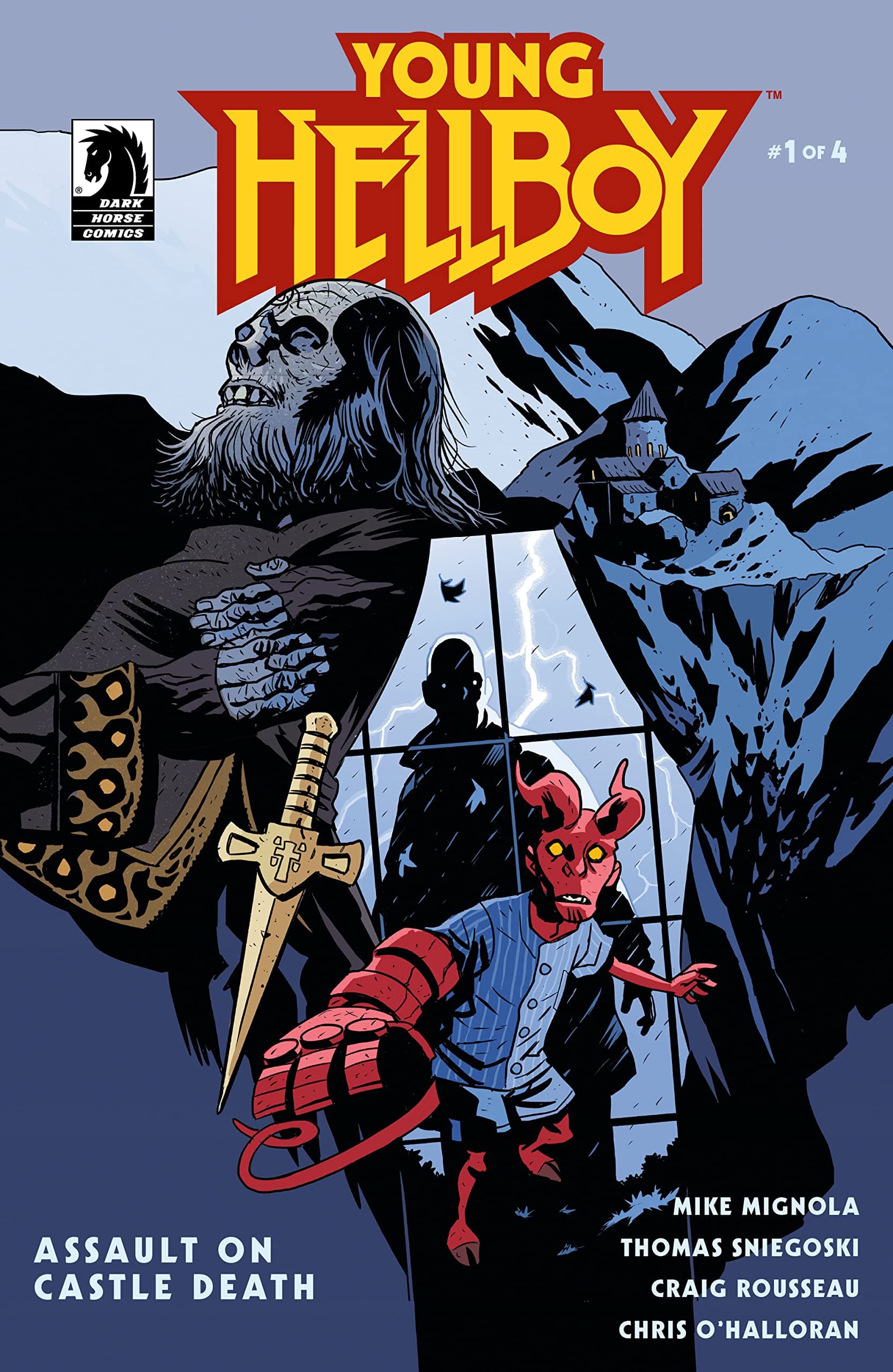 Young Hellboy: Assault on Castle Death #1 cover