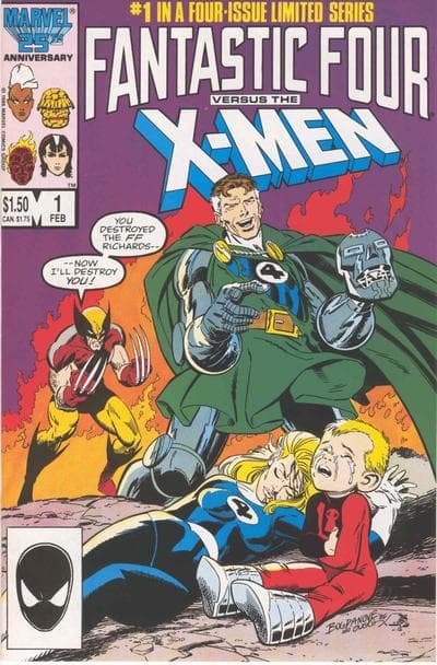 Fantastic Four vs. X-Men #1 cover