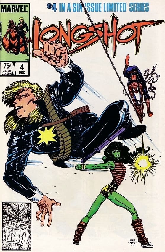 Longshot #4 cover