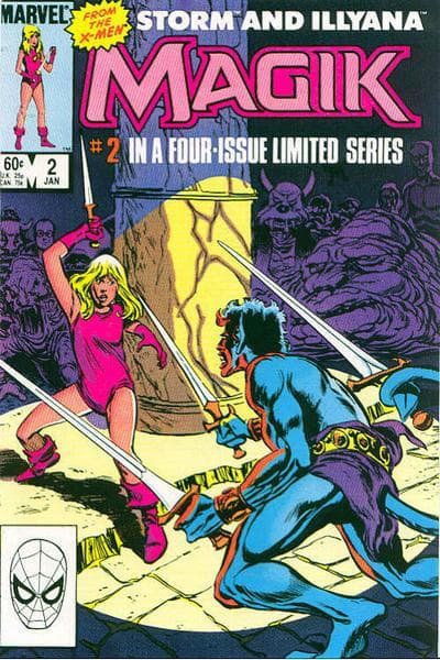Magik (Storm and Illyana Limited Series) #2 cover