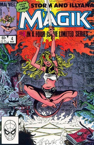 Magik (Storm and Illyana Limited Series) #4 cover