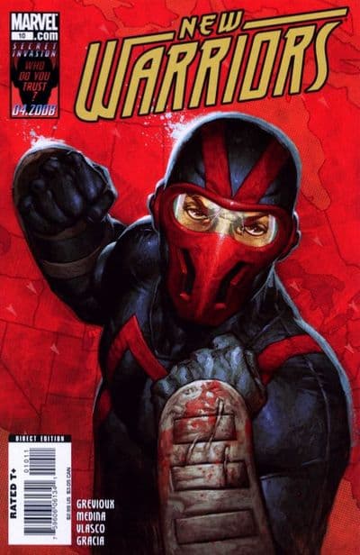 New Warriors #10 cover