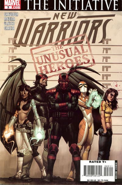 New Warriors #3 cover