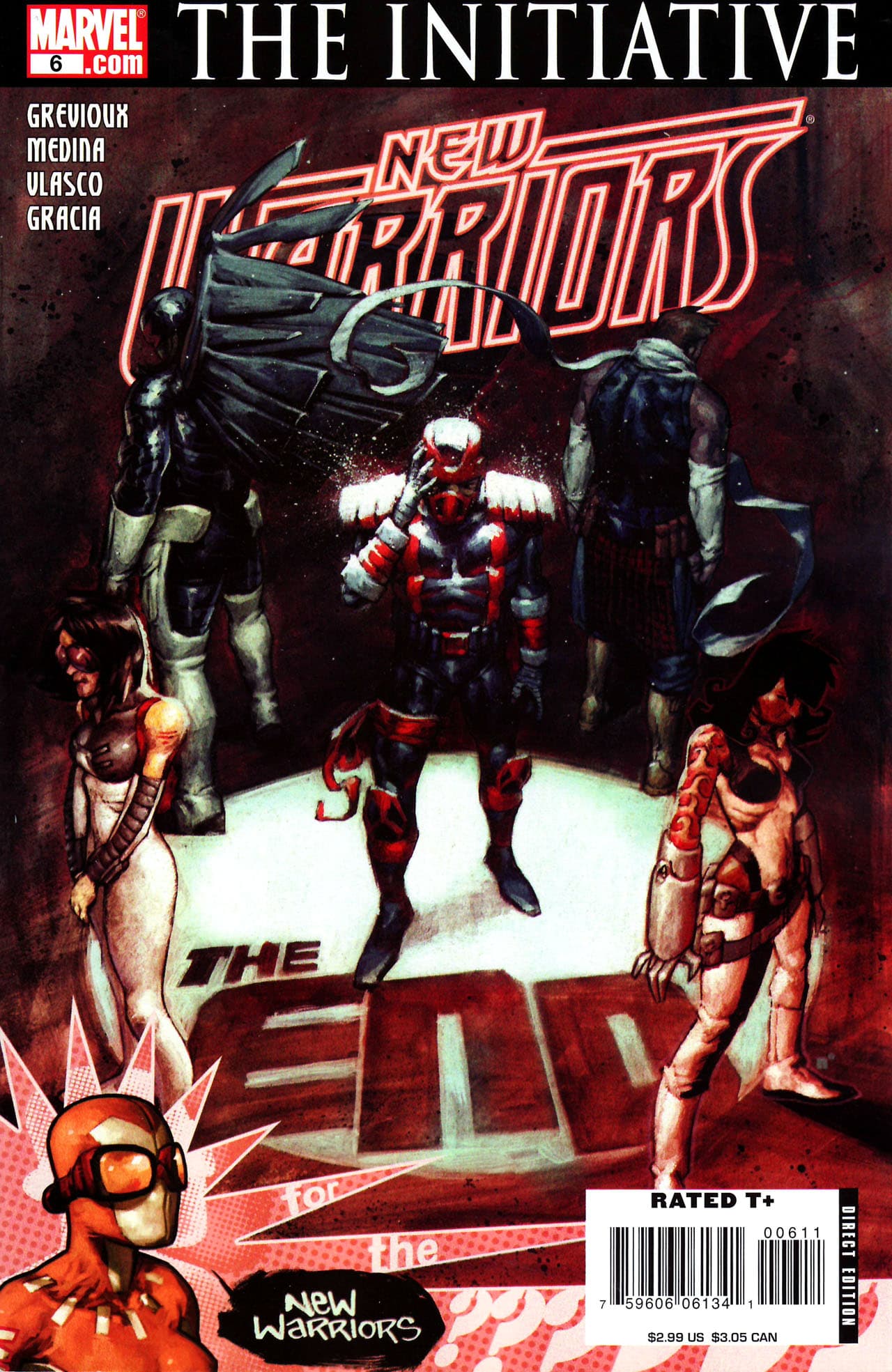 New Warriors #6 cover