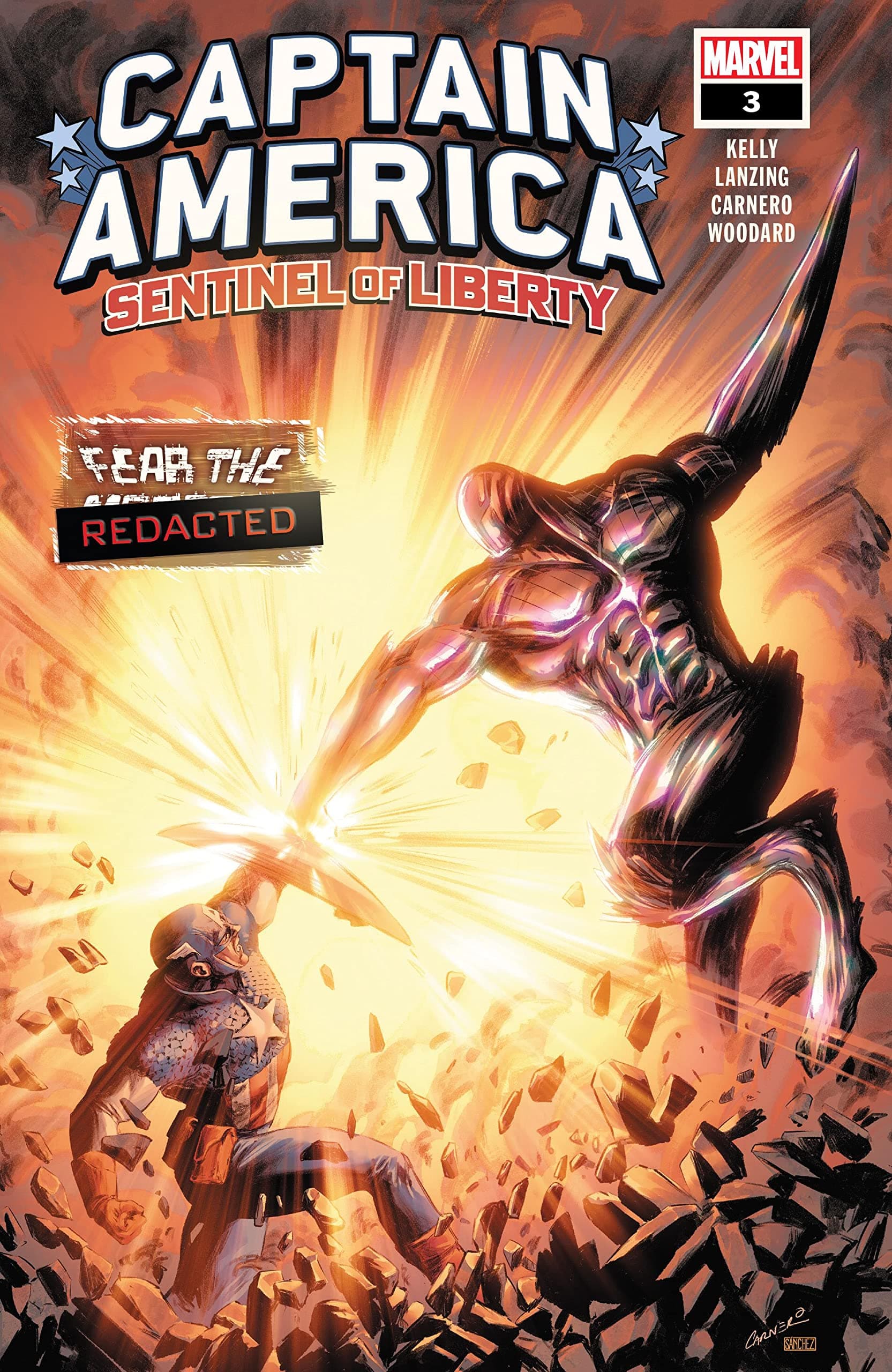Captain America: Sentinel of Liberty #3 cover