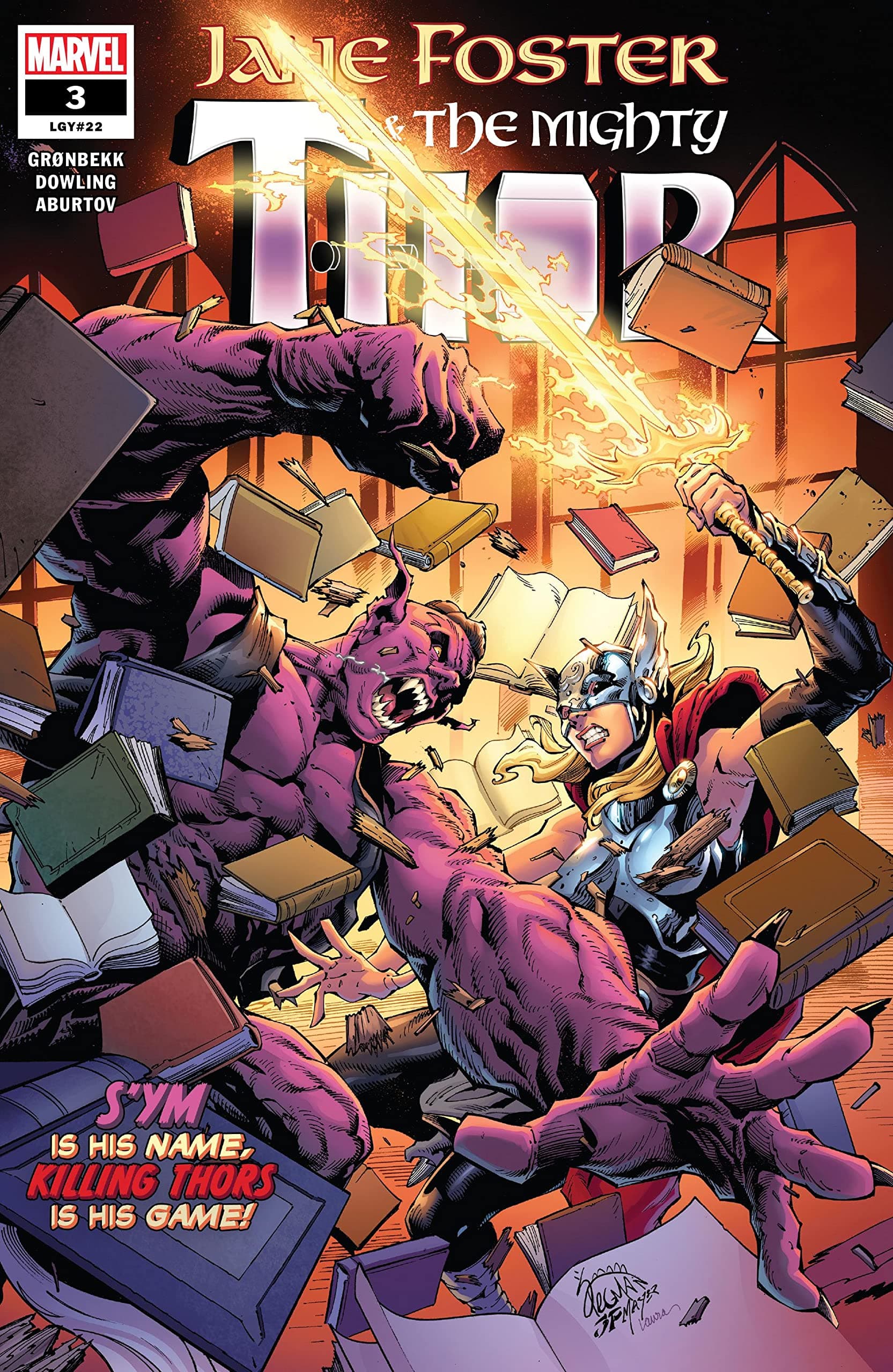 Jane Foster & The Mighty Thor #3 cover