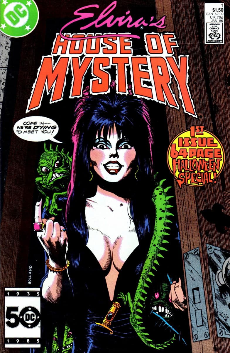 Elvira's House of Mystery #1 cover