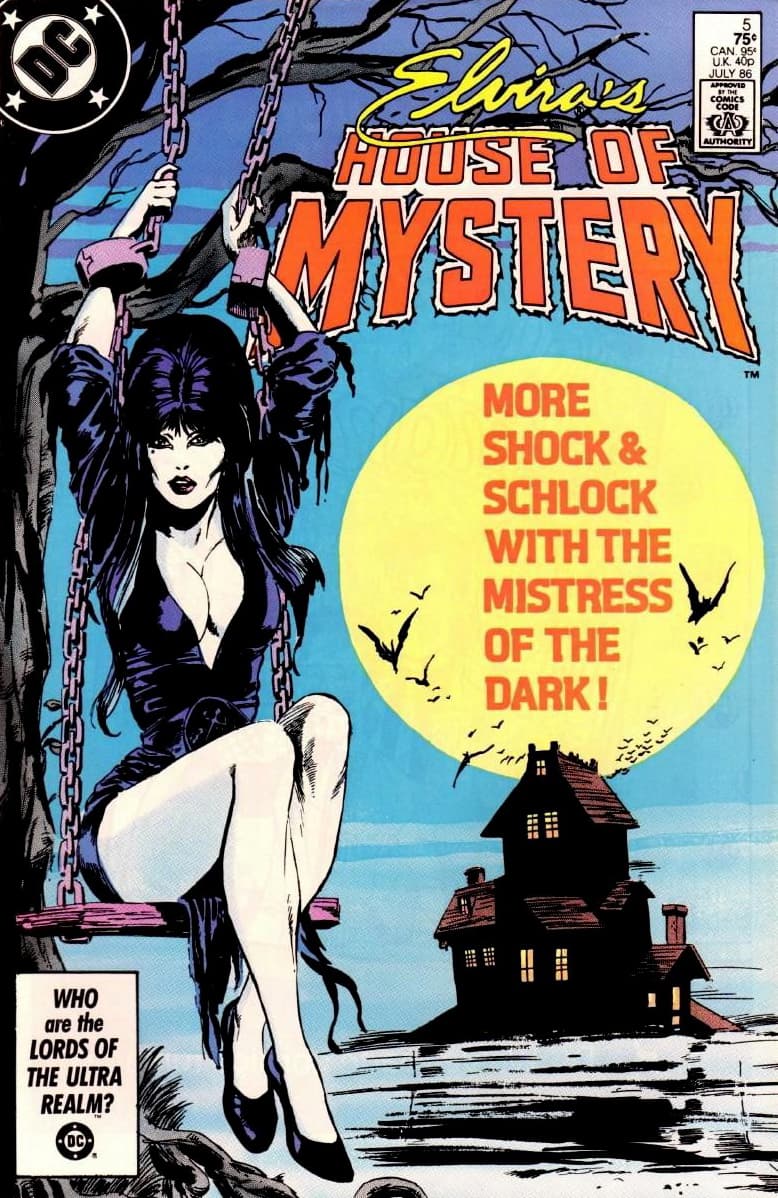 Elvira's House of Mystery #5 cover