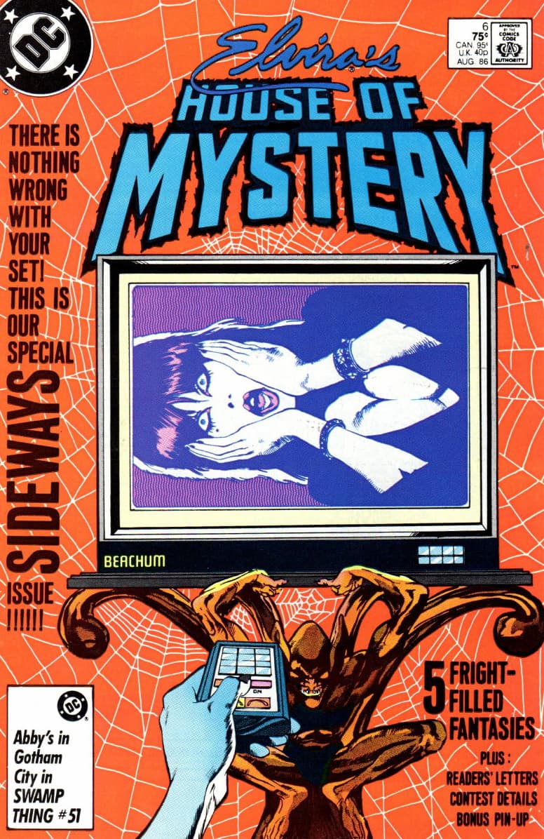 Elvira's House of Mystery #6 cover