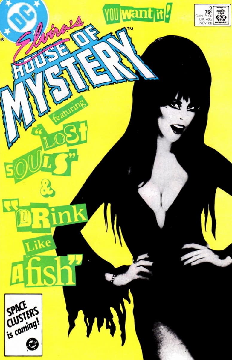 Elvira's House of Mystery #9 cover