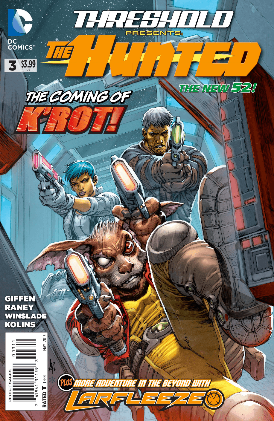 Threshold #3 cover