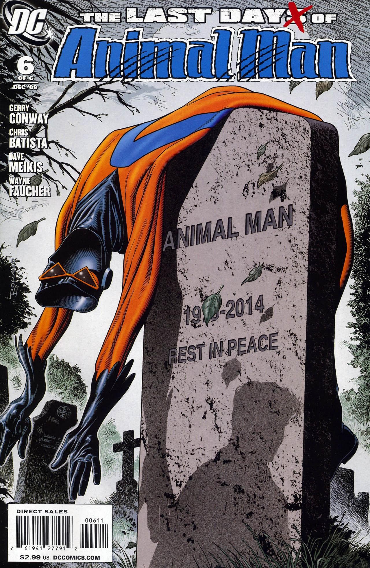 The Last Days of Animal Man #6 cover