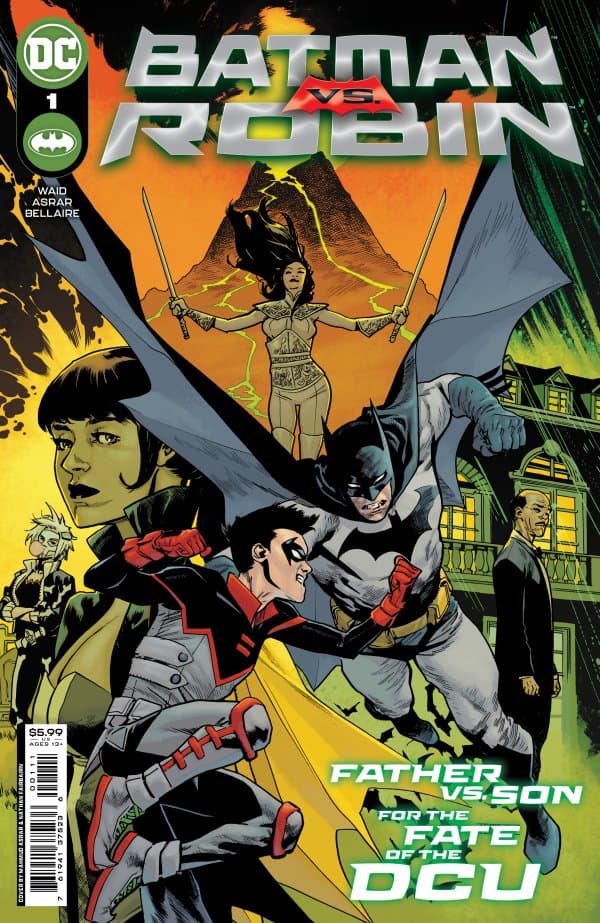 Batman vs. Robin #1 cover