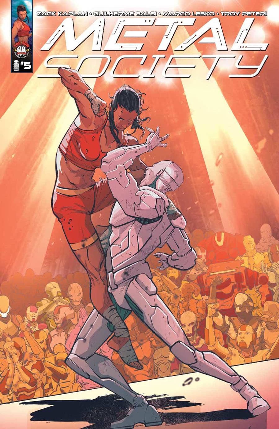 Metal Society #5 cover