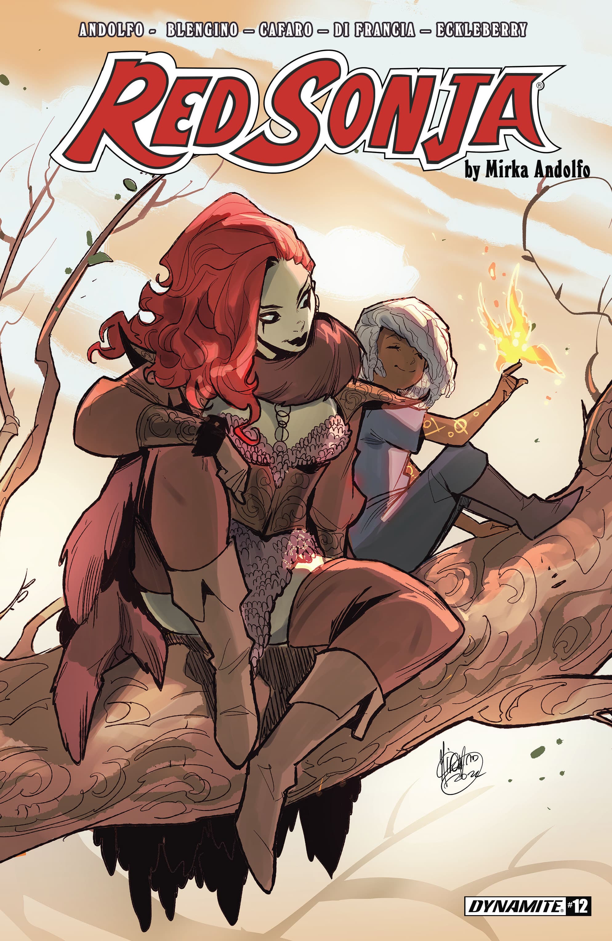 Red Sonja #12 cover
